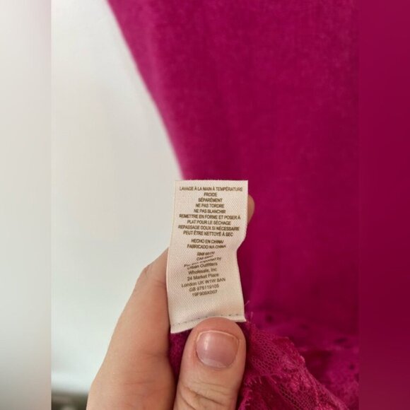 Free people pink wool sweater tank tunic XS - Picture 8 of 9